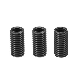 PATIKIL Grade 8.8 Carbon Steel Threaded Repair Insert Nut, 3pcs M8x1.25 Female to M10x1.5 Male Screw Sleeve Inserts Reducing Adapter Reducer 20mm