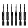 Set of 6 M3 Combination Drill & Tap Set, Thread