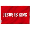 Anley Fly Breeze 3x5 Foot Jesus is King Flag -