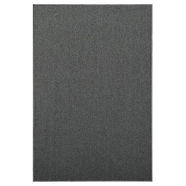 Furnish my Place Modern Indoor/Outdoor Commercial Solid Color Rug - Gray, 2' x 3', Pet and Kids Friendly Rug. Made in USA, Rectangle, Area Rugs Great for Kids, Pets, Event, Wedding