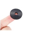 120pcs 1/4" ID(OD=1", 1/8" Thickness) Rubber Flat Washer Flat Rubber