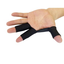 Champion Fingerwrap Billiards Glove for Pool Cue Stick Left Hand (Black)