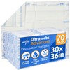 Medline Advanced Ultrasorbs Drypads, 30" x 36", 70 Count, Large