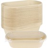 yintok 32oz Paper Meal Prep Containers with Lids – 50Pack Large Disposable Take-Out Bowls, Paper Food Containers Disposable Salad Bowls for Pasta, Burrito, Nachos, and More