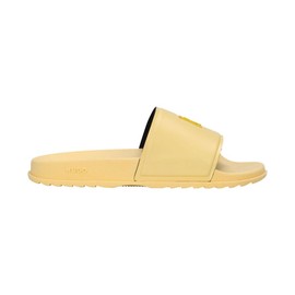 HUGO Women's Match_it Napu Slide, Open Yellow758