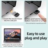 Sisyphy Mouse Jiggler USB A Port, Undetectable Mouse Emulator Auto