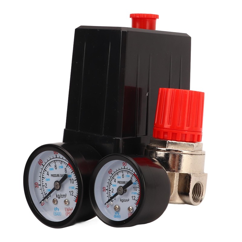 Air Compressor Pressure Switch 0~180PSI Control Valve Kit Replacement Parts