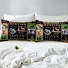 Feelyou Big Pike Fish Bedding Set Deer Duvet Cover for