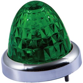 Jet Inouye 632353 632353 Truck Supplies Bus Marker Lamp, G-1 Type Plastic Lens, Green, Pack of 1