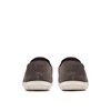 Clarks Men's Flexway Easy Moccasin, Dark Grey Suede, 11