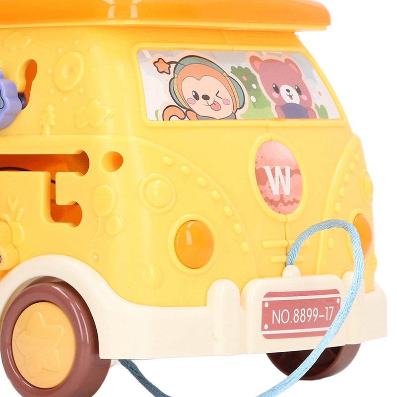 Bus Beat A Mole Toy Educational Sound Light Interactive Musical