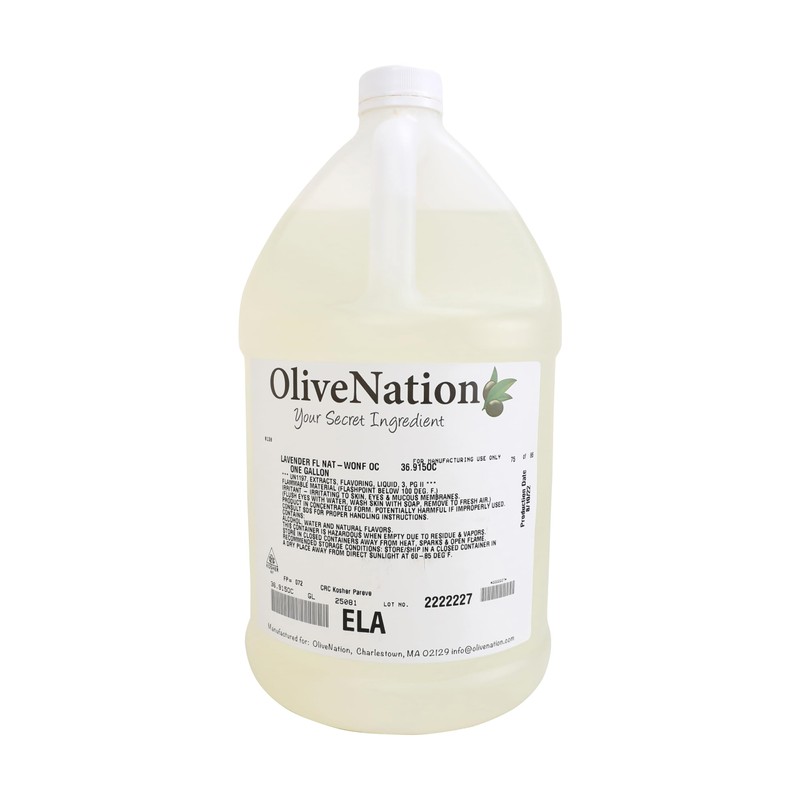 OliveNation Premium Lavender Extract from Natural Flavors, Light Floral Flavoring