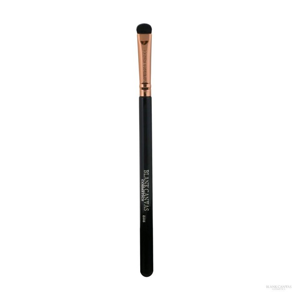 Blank Canvas E08 Multi-Purpose Flat Make-Up Eye Brush, Rose Gold/Black,
