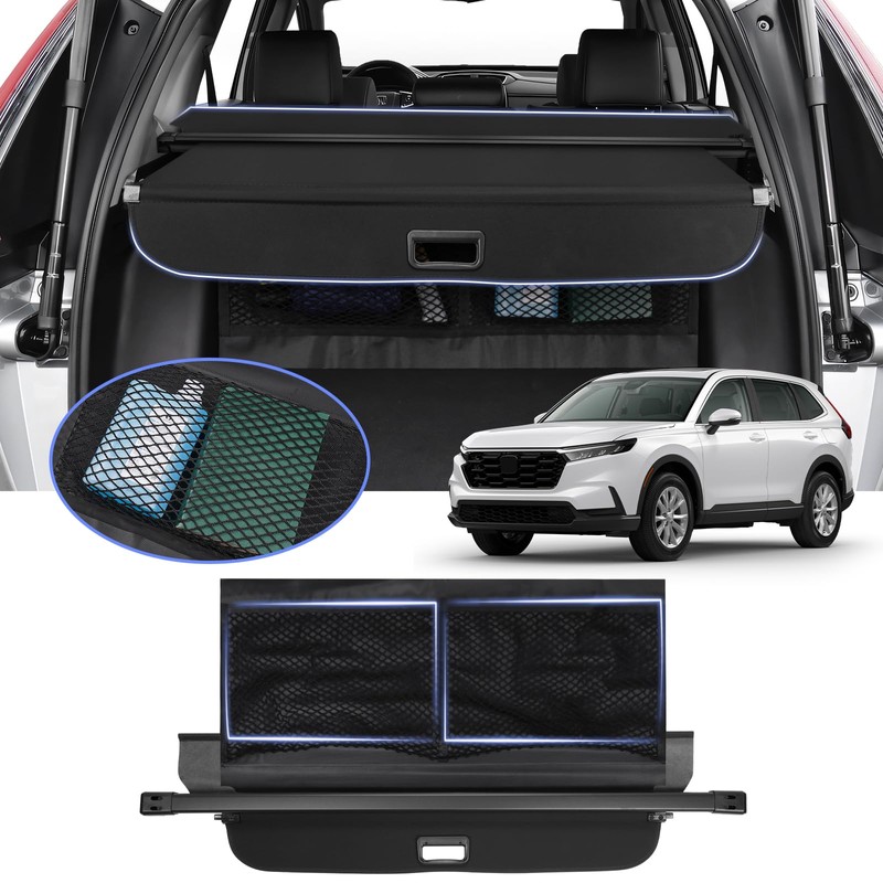 Cargo Cover for Honda CRV 2023-2025 2026 with Extra Storage