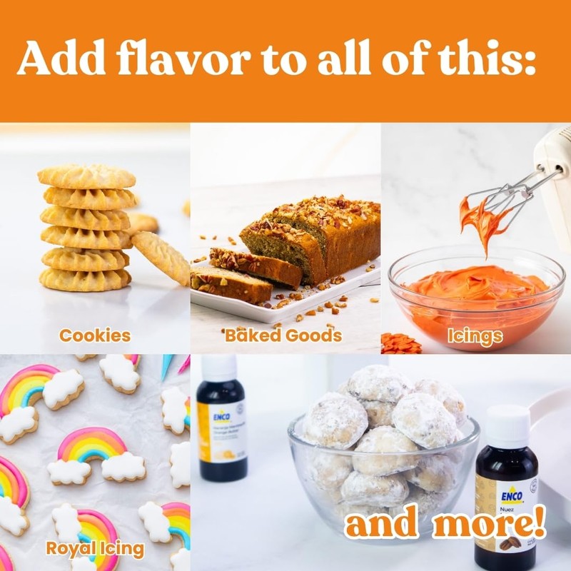 ENCO Baking Essence 2.02 fl.oz (Orange)