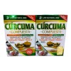Cúrcuma Compuesta, Colageno, Life Natural, 2pack 120tabletas