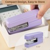 deli Stapler, Desktop Staplers with 830 Staples and Integrated Staple