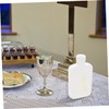 Mobestech 2pcs Holy Water Bottles Plastic Aroma Vials for Sacred