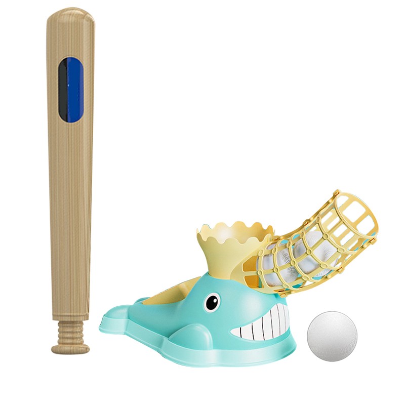 Kids Baseball Pitching Machine Foot Ejection Automatic Pitching Machine Kids