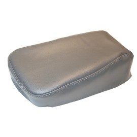 Kar Designers Fits 13-18 Toyota Avalon Real Leather Center Console Lid Cover Dark Gray