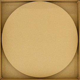 Dura-Gold Premium 8" Gold PSA Sanding Discs, 120 Grit (Box of 10) - Self Adhesive Stickyback Sandpaper for DA Sander, Finishing Coarse-Cut Abrasive - Sand Automotive Car Paint, Woodworking Wood, Metal