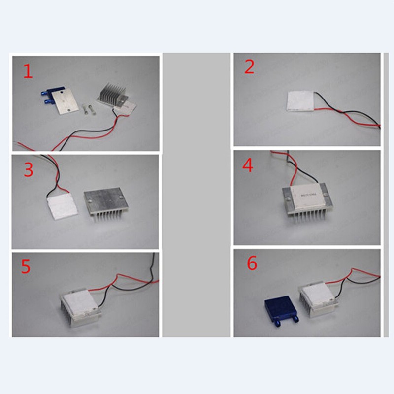 Semiconductor Cooling System Kit DC 12V 72W DIY Refrigeration Semiconductor