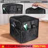 KochSync Dust Cover for Thermomix TM5/TM6 - Black Cover with