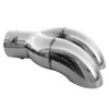 Double Exhaust Trim Tailpipe Exhaust Stainless Steel Sport Round Sport