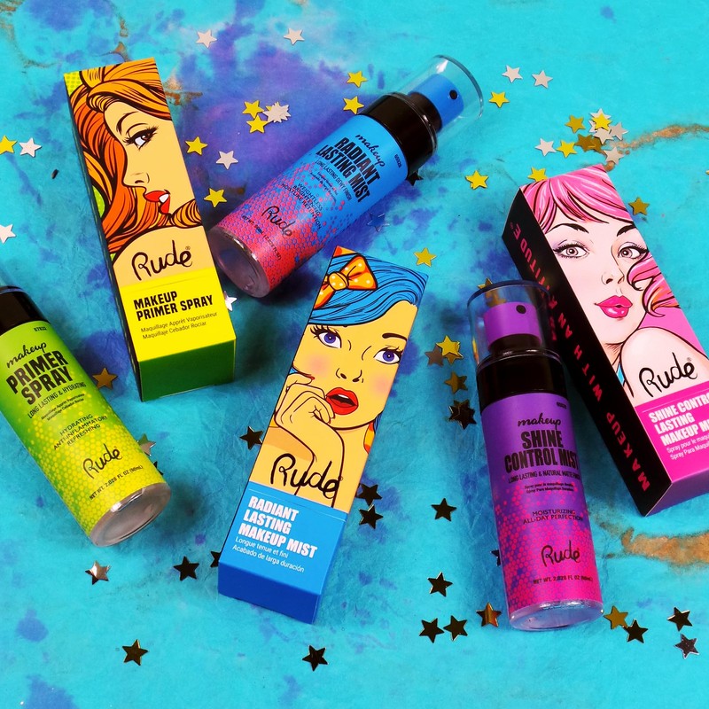 Radiant Lasting Makeup Mist by Rude Cosmetics for Women -