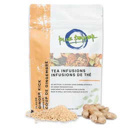 Blue Pepper Ginger Kick Tea Infusion Blend - Premium Ginger Kick Tea - All-Natural Ingredients, No Artificial Flavors - No Added Sugar - Caffeine Free
