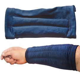 Weighted Compression Arm Sleeve (MEDIUM) - For Strength & Movement Assistance, Compression, Beneficial for Tremoring & Strengthening (PLEASE USE SIZE CHART IN PICS AND VIDEOS BEFORE ORDERING)