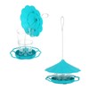 Bird Feeder Foldable Portable Terrace Bird Feeder for Outdoor Garden