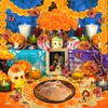 66pcs Day of The Dead Decorations Set - 2 Marigold