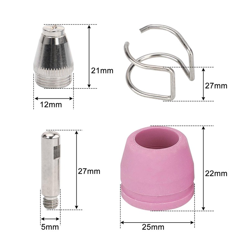 bestarc AG60P Plasma Cutter Consumables Cutting Torch Tip Nozzles Kit