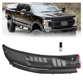 JMTAAT Windshield Wiper Cowl Panel Grille Compatible with 2017-2022 Ford F-250 F-350 F-450 F-550 Super Duty Replacement for HC3Z-25022A68-AA HC3Z-25022A68-AB Front Window Cover Insert Panel Right