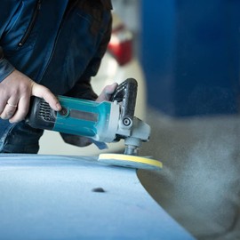 Fexa Sanding Discs 125 mm Velcro Set of 60 Velcro Sandpaper Random Orbital Sanders Round - 125 mm, 40-240 Grit, 8-Hole Sandpaper 125 mm Velcro