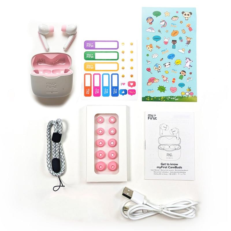 Kids Earbuds w/ Safe Volume Limit | myFirst CareBuds -