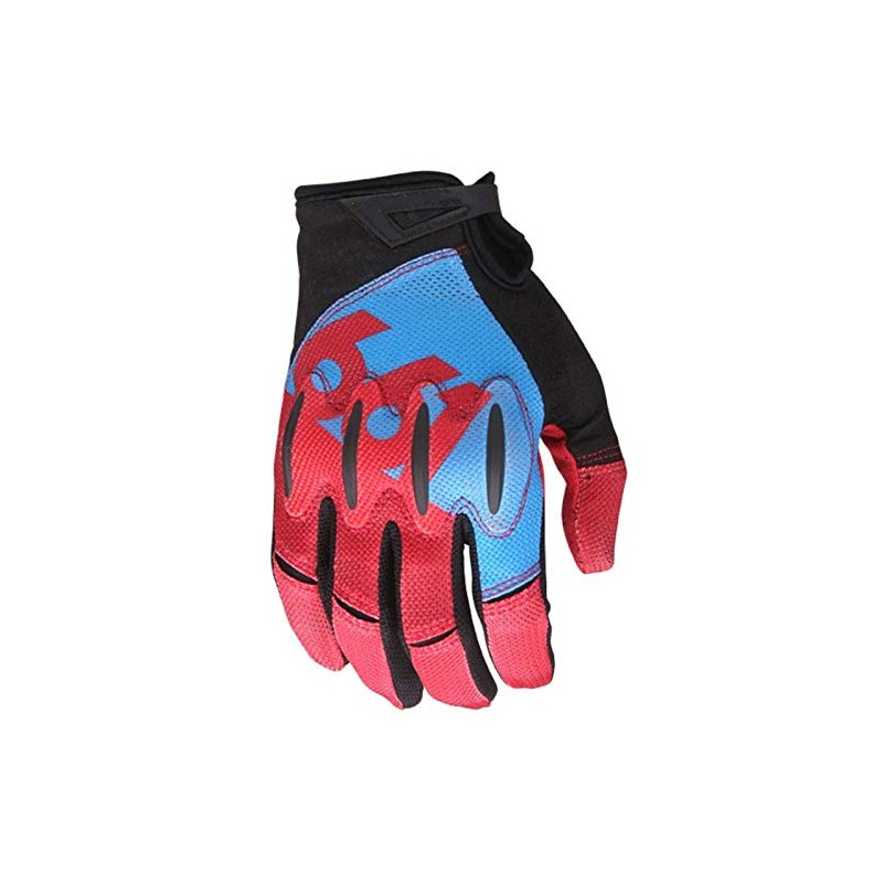 SixSixOne EVO II Men's Gloves Blue/Red Glove Size S |