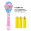 Kids Bubble Blower Wand Automatic Electric Light Up Bubble Blower