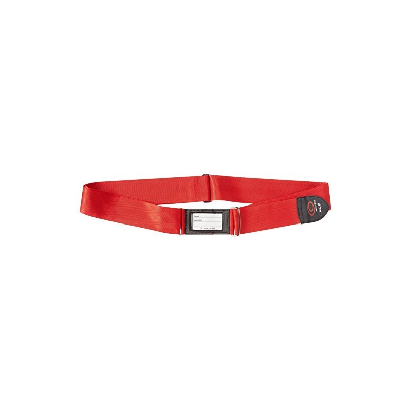 Tabitomo 32149 Suitcase Belt, 80.7 inches (205 cm), Red, red