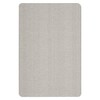 Quartet Oval Office Fabric Bulletin Board, 36 x 24, Gray