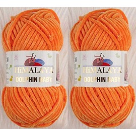 Himalaya Yarn Super Bulky Baby Yarn 2 Skeins 264 Yards 2x100gram Polyester