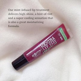 C.O. Bigelow Plum Mentha Lip Tint Trio, paquete de 3 brillos de labios tintados morados con aceite de menta, acabado de alto brillo, 0.5 onzas
