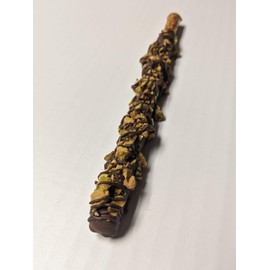 Chocolate Covered Pretzel rods Nut Lovers Hand Made Chocolate dipped Pistachio
