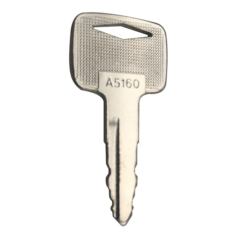 91A07-01910 Ignition Keys with Keychain, 10PCS Heavy Equipment Key for