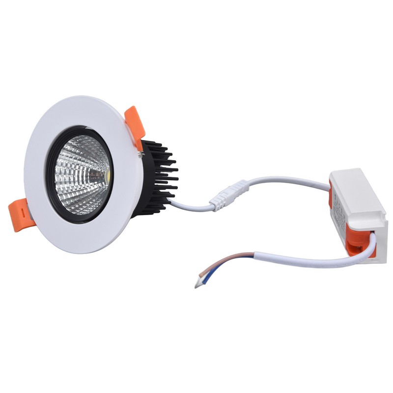 LED Downlight 7W 630lm Adjustable Dimmable Recessed COB Ceiling Light