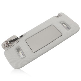 FanPaYY Left Driver Side Sun Visor Compatible with 2015-2019 Escalade Silverado/Suburban/Tahoe Sierra/Yukon Sunvisor (Gray) 23459655 23459654