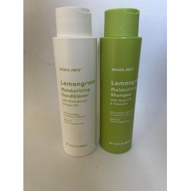 Trader Joe's Lemongrass Moisturizing Shampoo and Lemongrass Moisturizing Conditioner (Shampoo - Pack of 1)