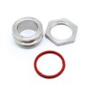 QiiMii Stainless Steel 304 Bulkhead Compression Fitting 1.5" Tri Clamp