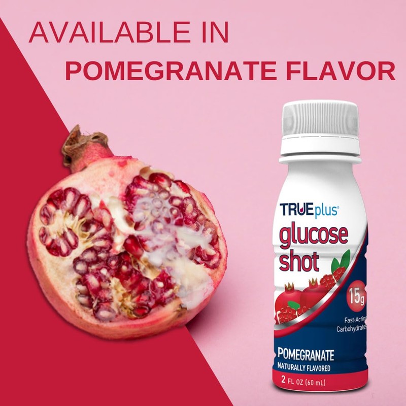 TRUEplus Glucose Shots 6 Bottles - Pomegranate